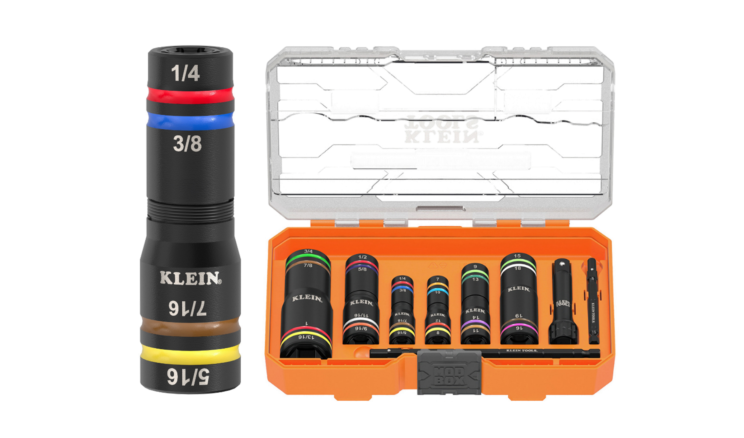 Klein Tools KNECT™ Quad Socket Sets