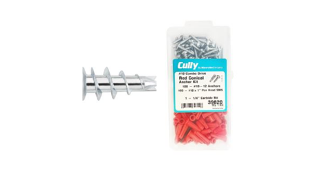 Minerallac Cully Drywall Anchor Kit