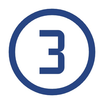 Step 3 circle icon