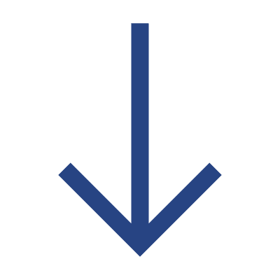 <svg xmlns="http://www.w3.org/2000/svg" height="48px" viewBox="0 -960 960 960" width="48px" fill="#274483"><path d="M480-80 200-360l42-42 208 208v-686h60v686l208-208 42 42L480-80Z"/></svg>