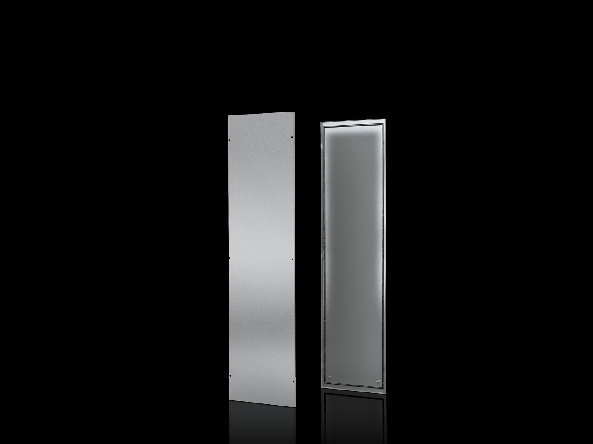 TS Side panel, screw-fastened, for TS, for WD: 2000x600 mm, Stainless steel 1.4301