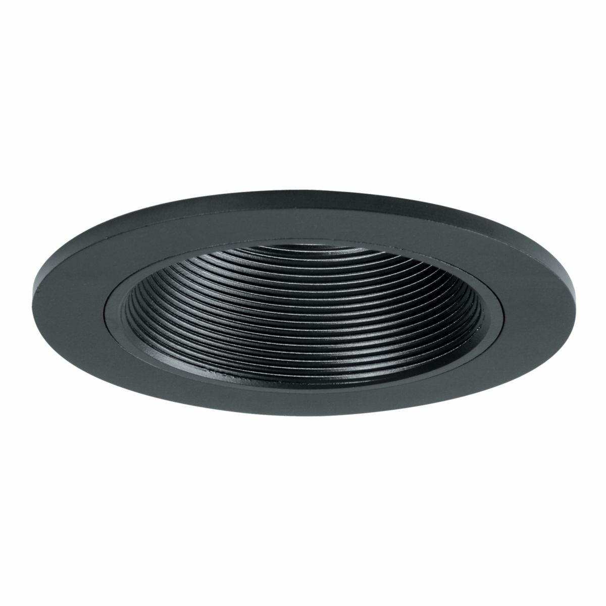 3" Trim Adjustable 35 Degree Baffle Black Trim with Black Baffle