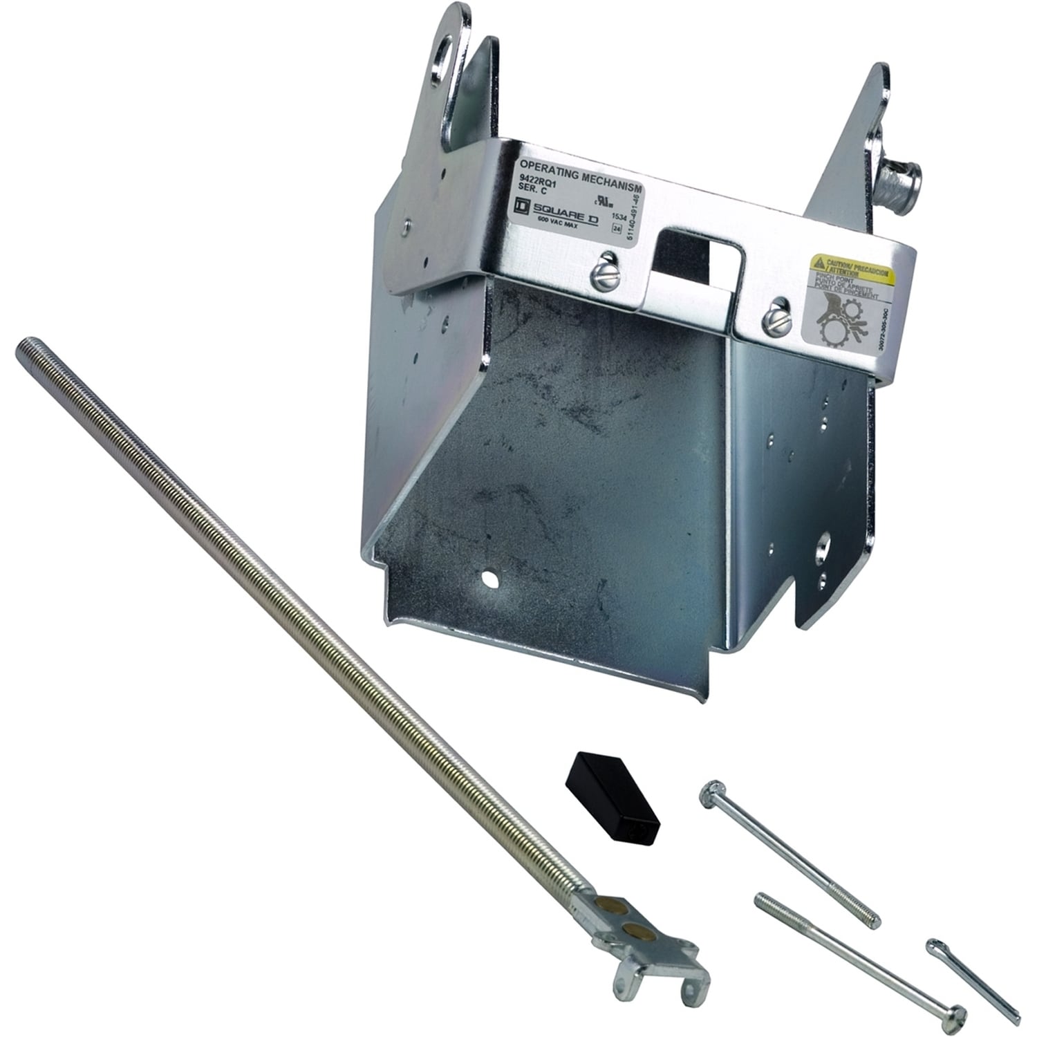 Disconnect mechanism, circuit breaker, variable depth, 125A, 2 or 3 pole, operator only, for PowerPacT B breakers