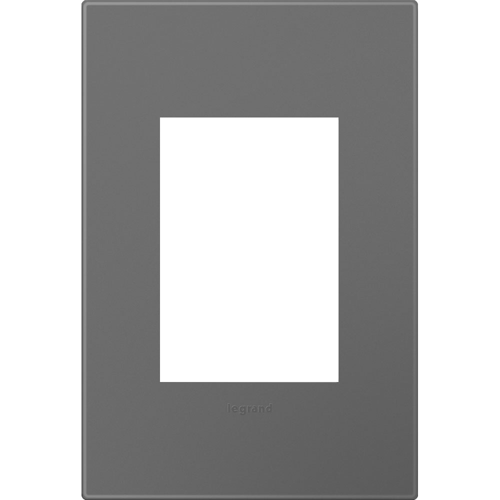 1 Gang 3 Module adorne Wall Plate Magnesium