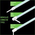 NEON BLAZE Side Bending, Strip to Strip Connector Frosted, Pack of 2