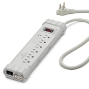 120 Volt/15 Amp, Office Grade Surge Strip, Abs Plastic Enclosure, 6 Ft Cord with 5-15P Plug