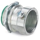 Set Screw Connector, Concrete Tight, Conduit Size 1-1/4 Inch, Material Zinc Plated Steel, For use with EMT Conduit