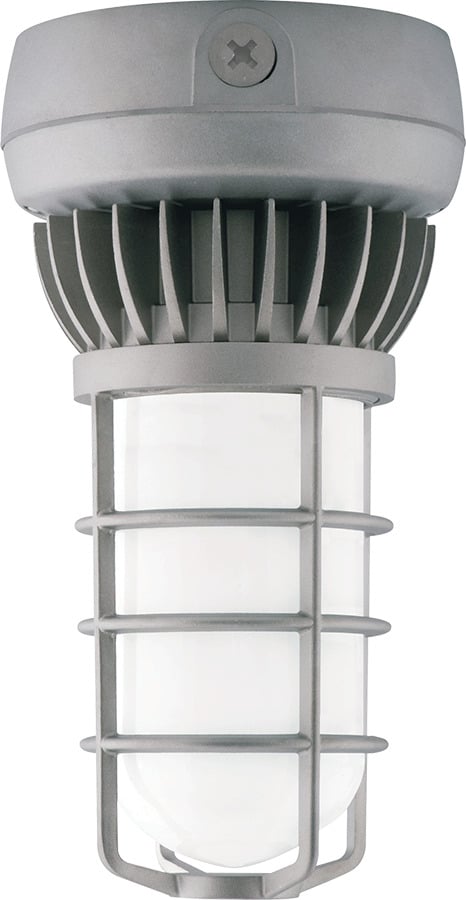 Vaporproof LED 13W,Ceiling, Frosted Gl Globe Diecast Gd