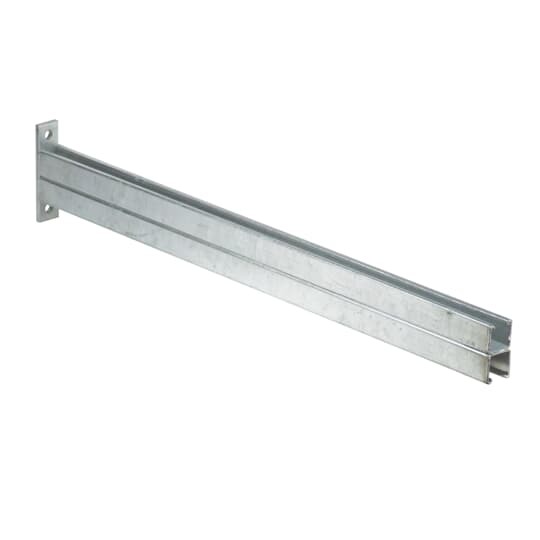 Bracket, Back to Back Cantilever Channel, Length 12 Inches, Height 6-1/4 Inches, Design Load 1,650 Pounds, Hot-Dip Galvanized Steel