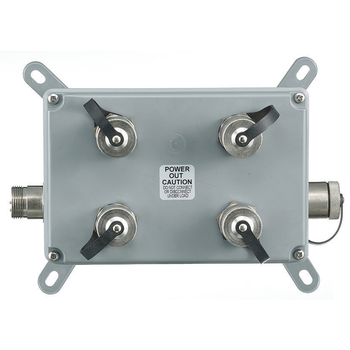 M4L2003PBP Spec Grade Power System Distribution Assembly, 600 VAC, 20 A, (3) Outlets, Surface Mount