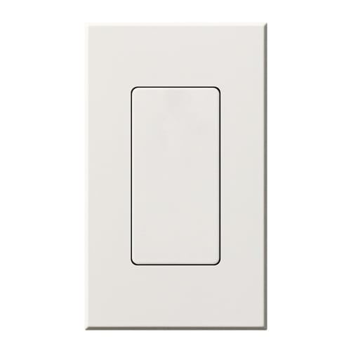 Nova T Accessory, Blank Insert, Architectural matte blank insert in white
