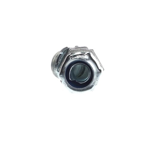Liquidtight Conduit Fitting, 45 Degree 3/8 Inch, Non-Insulated Malleable Iron