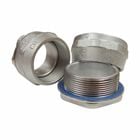 Eaton Crouse-Hinds series HUB conduit hub, Malleable iron, 3/4", Space-Saver