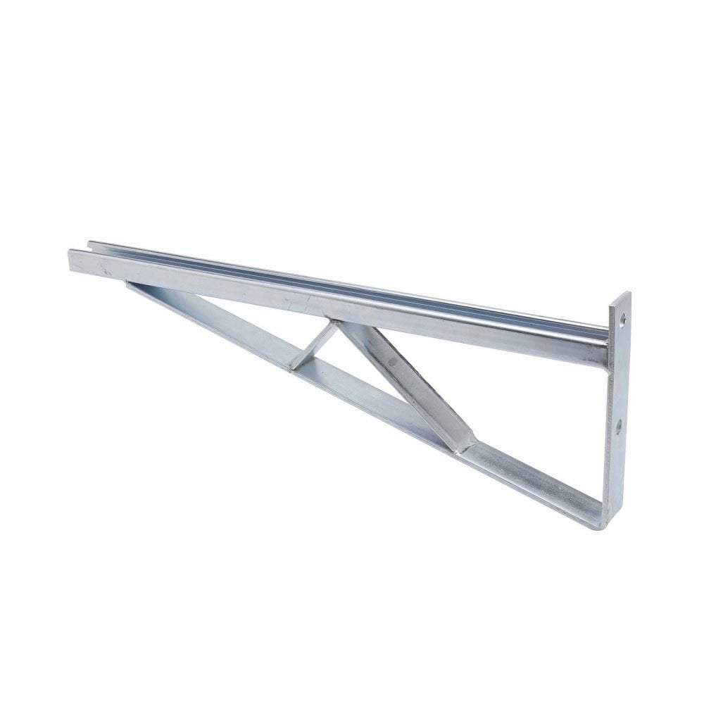 Eaton B-Line series bracket, 16" H x 42" L x 1.62" W, Steel, Electro-plated, Bottom brace B42 channel