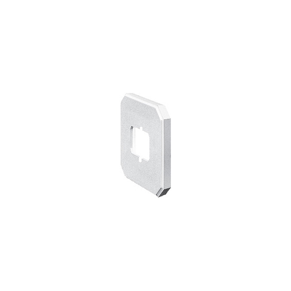 Works on all siding types. Before or after siding is up. Textured paintable surface. NM cable connector provided. 6-1/2 x 6-1/2 mounting surface. With Flange.