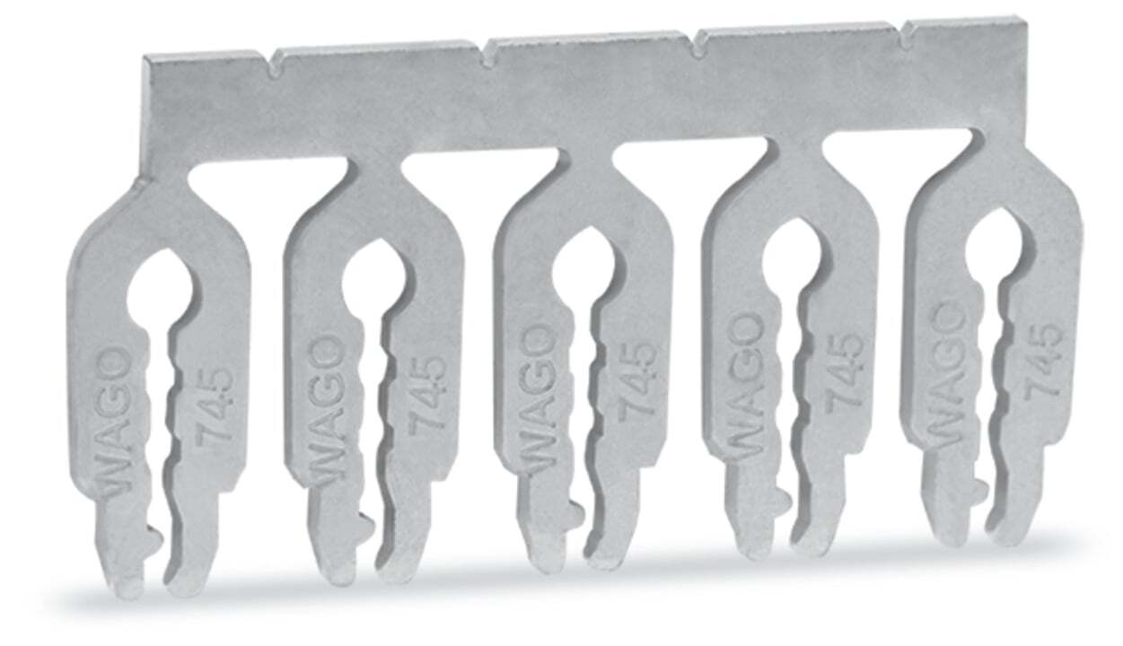 Jumper; 2-way; unplated; silver-colored