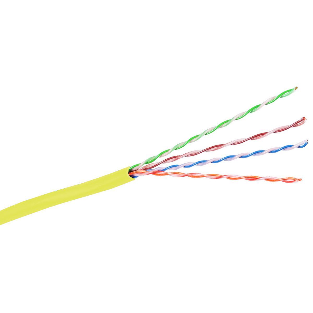 NEXTSPEED LINK Category 6 UTP Cable, REELEX Box, Riser, Yellow