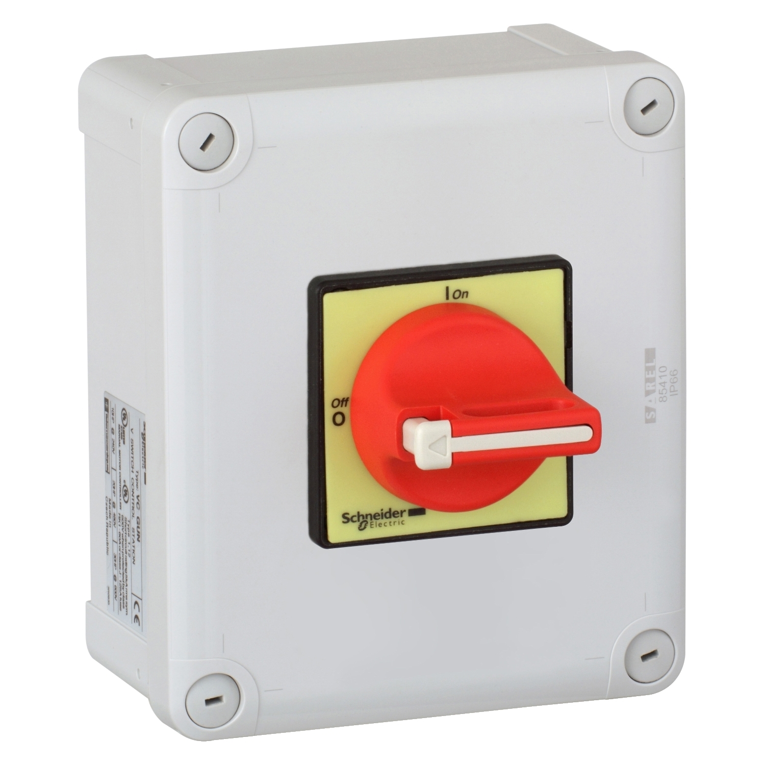 Enclosed switch disconnector,TeSys Control,for ON/emergency stop,25A,conforming UL/CSA standard