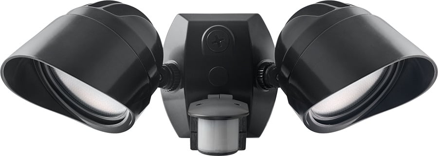Outdoor Sensors 2502 Lumens Smartbullet 2 X 12W Warm 3K Led 120V With Sms500 Cu4 Hood Bronze