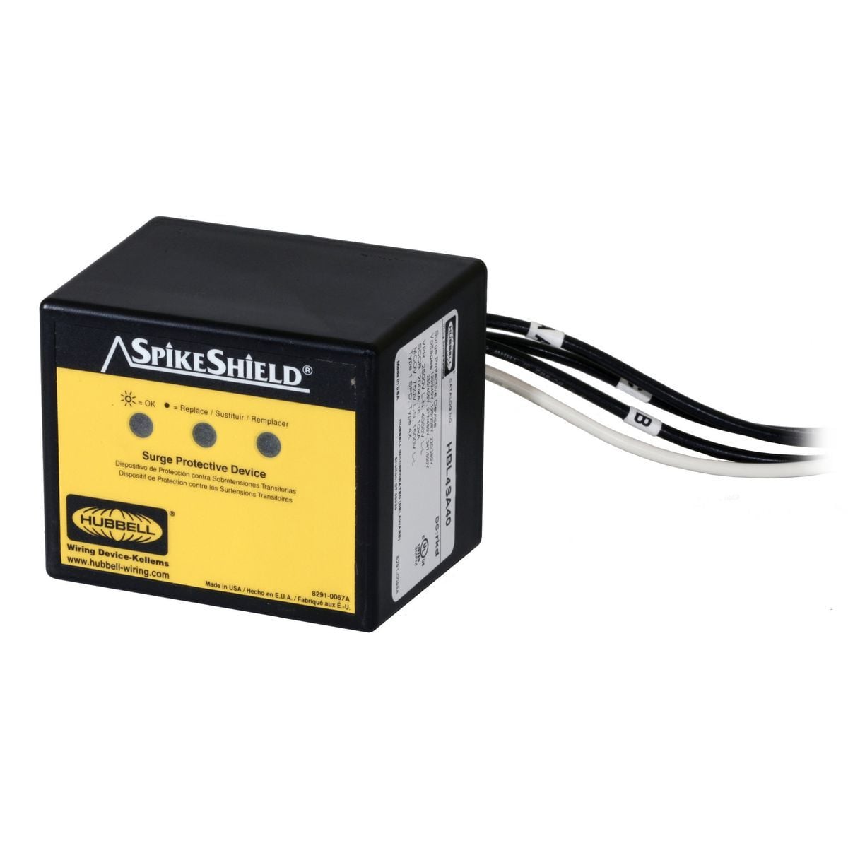 Surge Arrestors, 40KA, 600V AC, ThreeDelta, Type 1