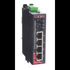 SLX-5ES Unmanaged Industrial Ethernet Switch, ST 4km