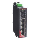 SLX-5ES Unmanaged Industrial Ethernet Switch, ST 4km