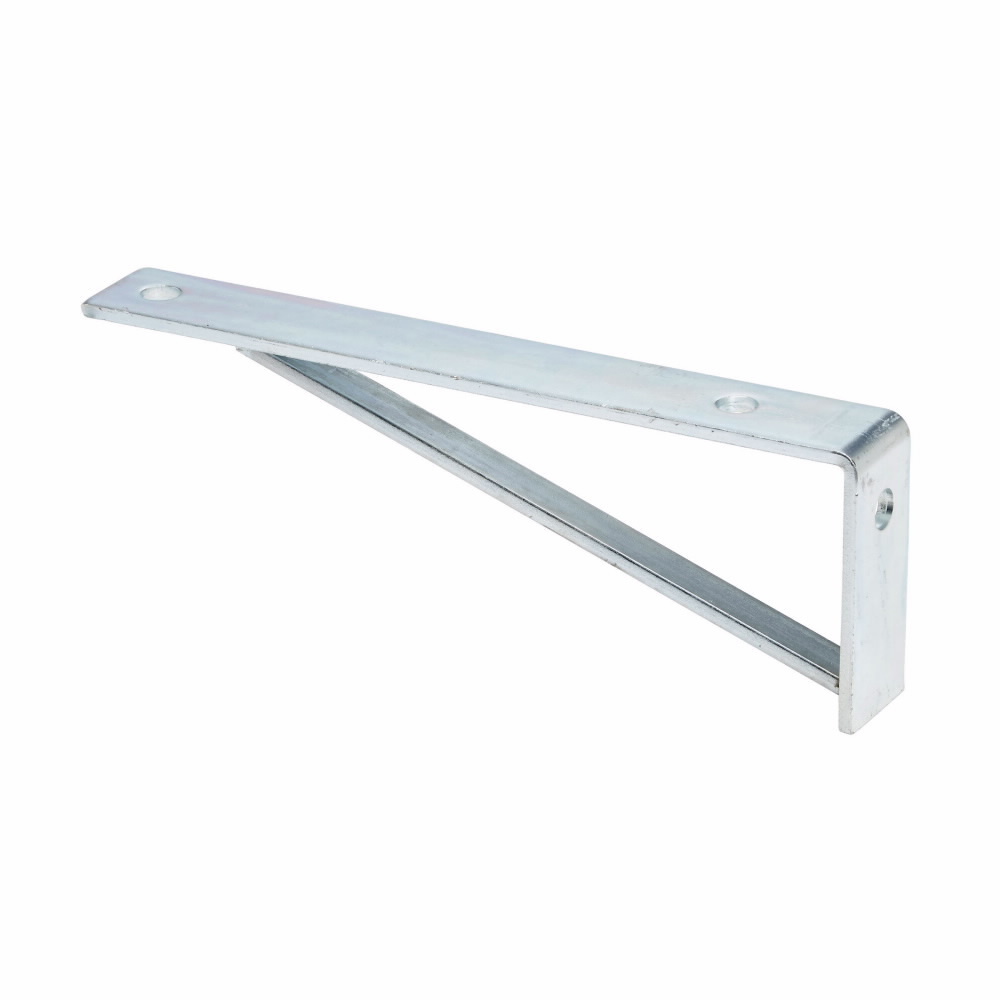 Eaton B-Line series bracket, 4" H x 12" L x 1.62" W, Steel, Electro-plated