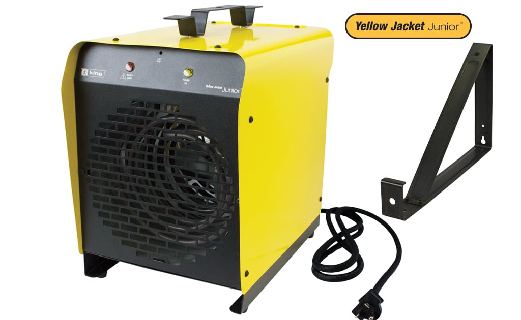 PSH PORTABLE HTR 240V 3750W W/STAT, CORD & BRACKET