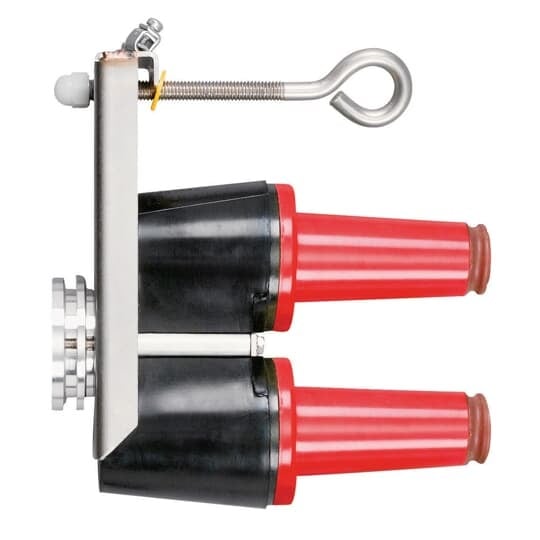 15kV 200 Amp, Loadbreak Feed-Thru Vertical