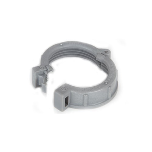 Split Bushing, Insulated, Plastic, 1-1/4 Inch Trade Size. Patented