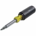 Multi-Bit Screwdriver / Nut Driver, 11-in-1, Ph, Sl, Sq, Torx Bits, Multi-bit screwdriver / nut driver shaft holds 8 popular tips and converts to 3 nut driver sizes