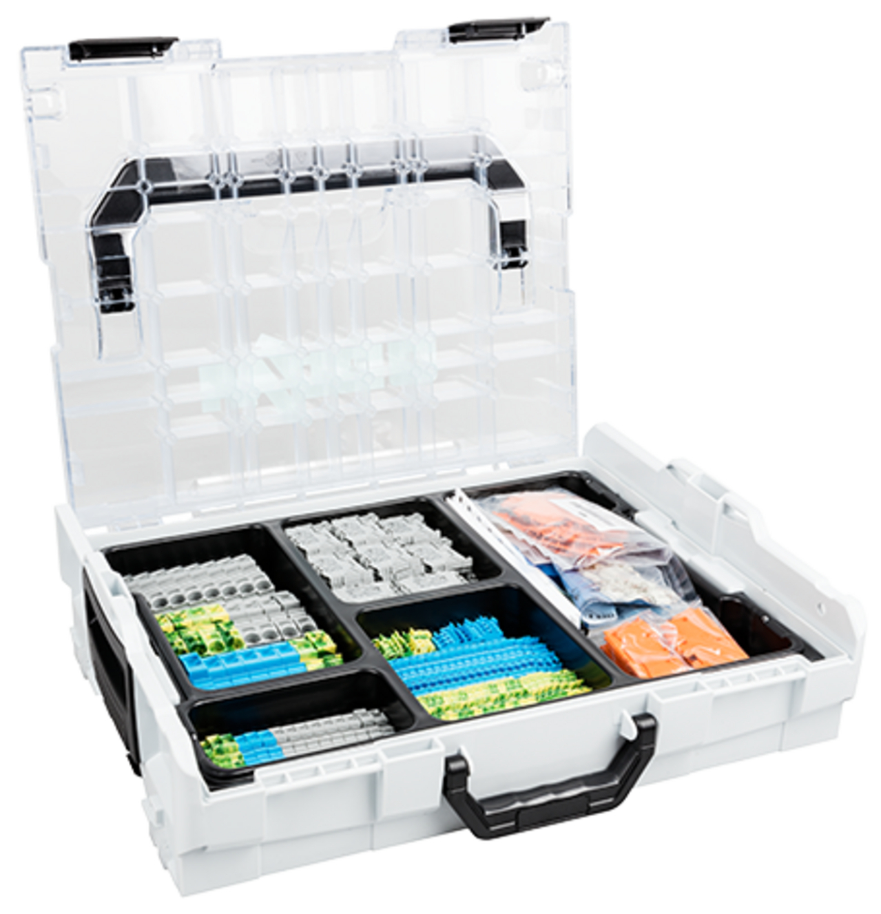 Rail-mount terminal block set; L-BOXX 102; 2002, 2006, 2016 Series