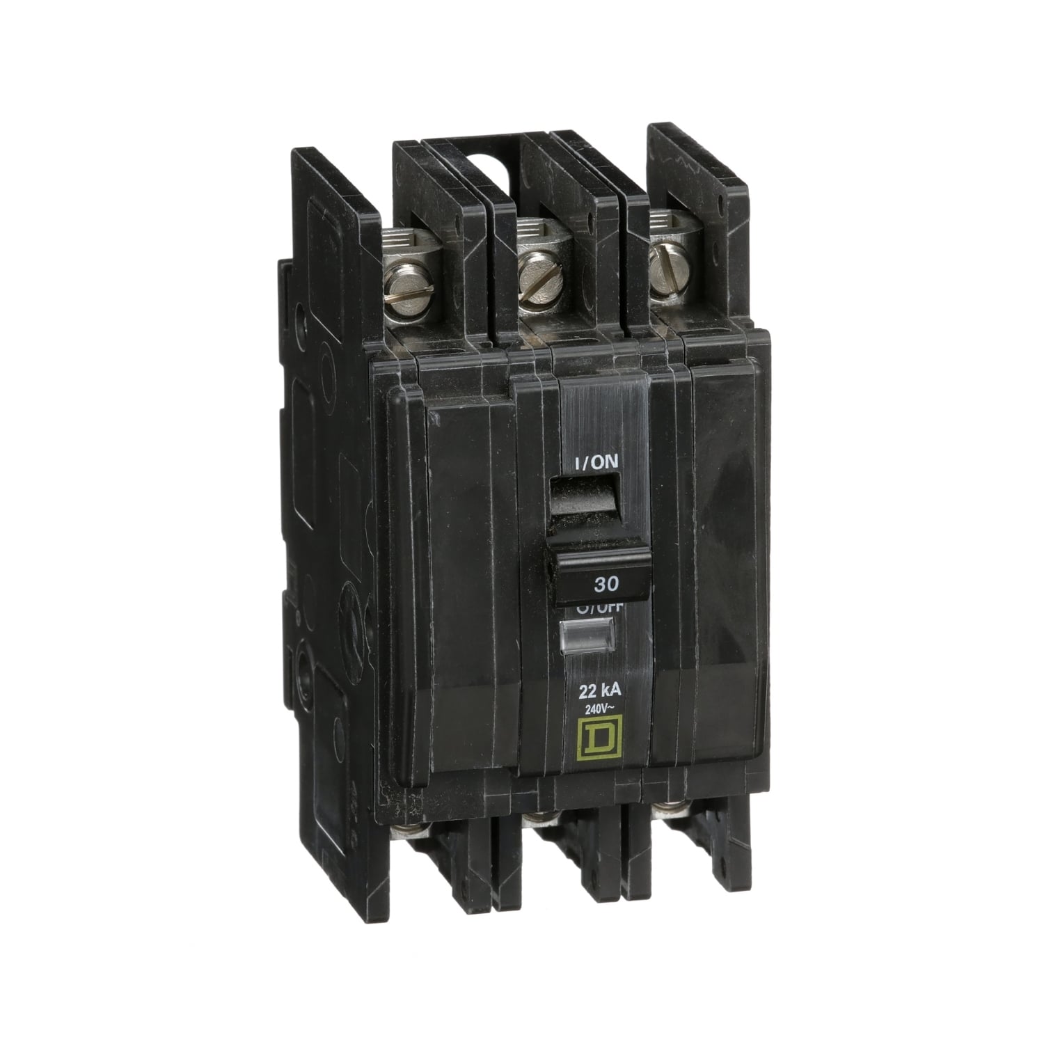 QOU330VH Miniature Circuit Breaker, 30 Amp, 3 Pole, 120/240V