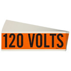 Label STYLE A BK on OR 120 VOLTS 25/PK
