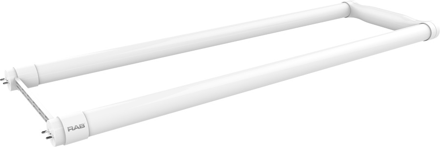 LED U Bend Glass Type B 18W, 4000k, 2200Lm