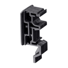 Flexible mounting option for the Mini SDX Wall-Mount Enclosure. Makes it easy to install in DIN-Rail applications, with industrial control equipment and inside equipment racks.