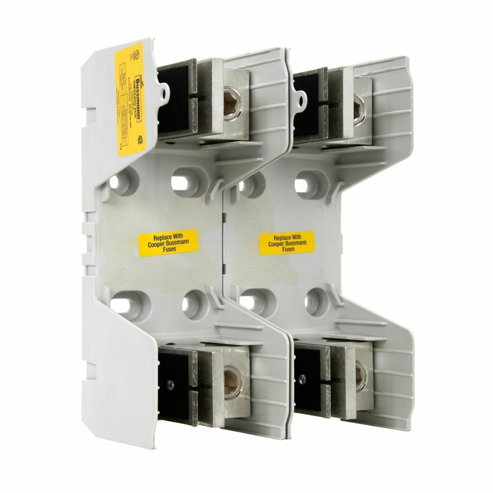 Eaton Bussmann Series RM modular fuse block, Modular fuse block, 0-30 A, Three-pole, Class R, Screw with pressure plate, 250 V