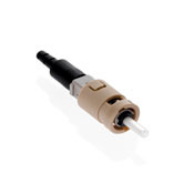 FastCAM Pre-polished Connector, ST (beige), 62.5/125um Multimode