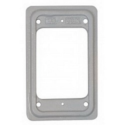 FS Cast Device Box Extension, 1-Gang, Malleable Iron