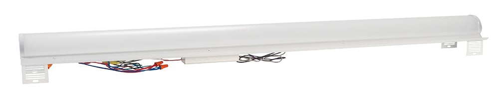 8 LED Strip Retrofit Kit, 55W, 120-277V Input, 5000K, 0-10V Dimmable, Consists of (2) 4 sections