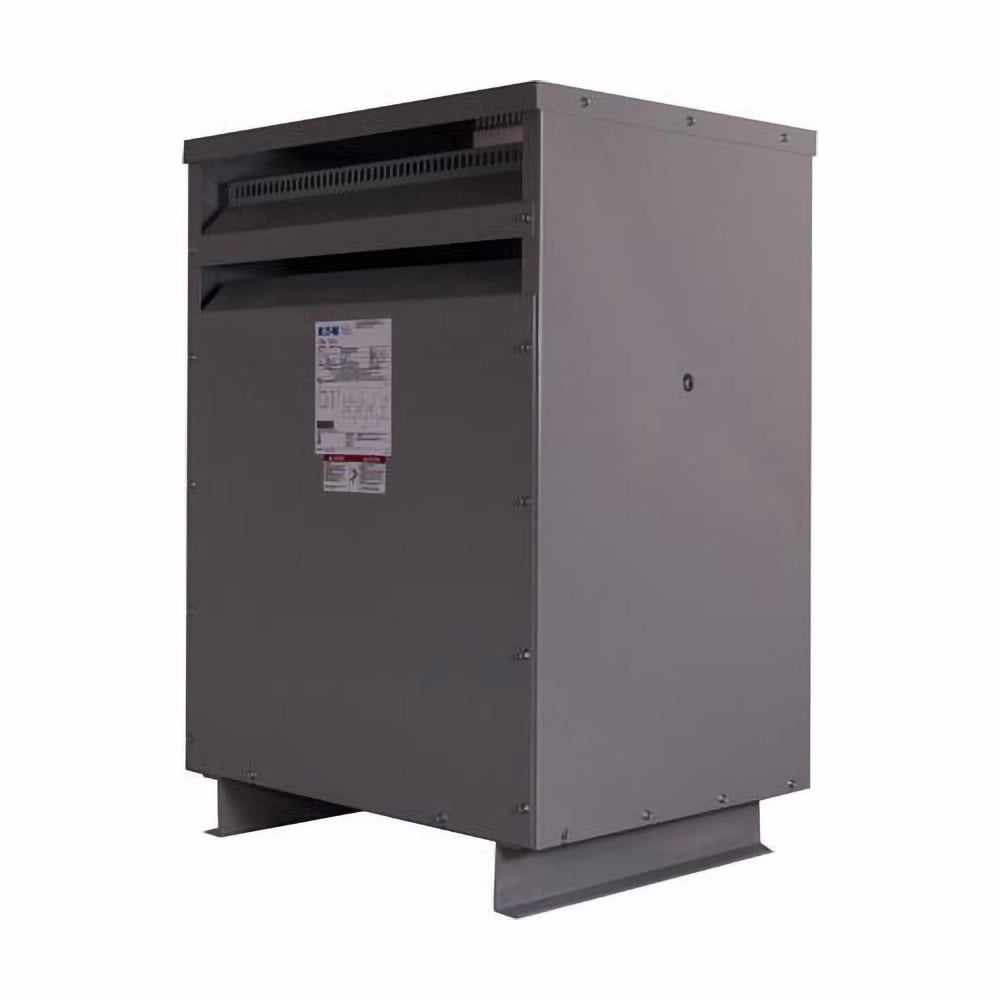 Eaton General purpose ventilated transformer, DOE 2016, NEMA 2, FR940, 60 Hz, 220?C, 45 kVA, Three-phase, 480 Delta V, 208Y/120 Vac, NEMA ST-20, 2 at +2.5%, 4 at -2.5%, 150?C, 45 kVA, 480 Vac-208Y/120 Vac,