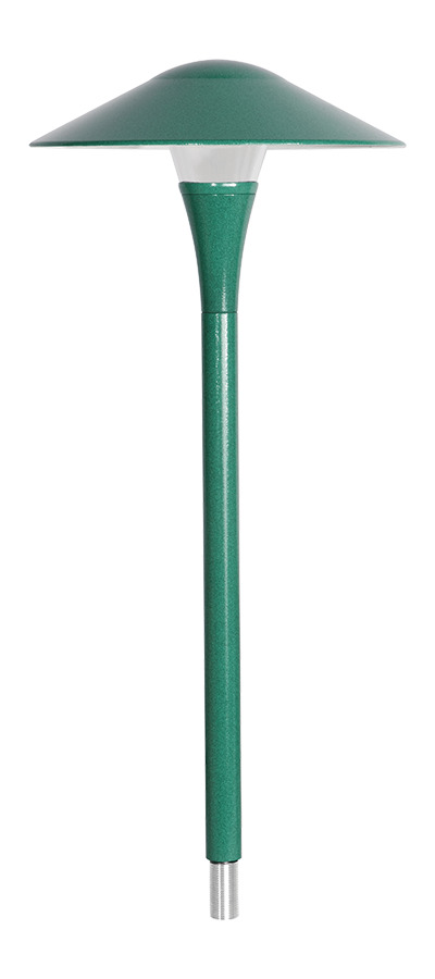 Landscape 292 Lumens Fern Pagoda 1 Tier Shade 6W 12V Ac 2700K Spike8 Verde Green