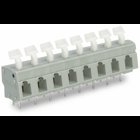 PCB terminal block; push-button; 2.5 mm; Pin spacing 7.5/7.62 mm; 7-pole; CAGE CLAMP; commoning option; 2,50 mm; gray