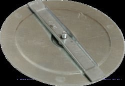 3-1/2" 3-Piece Knock Out Seal, Pre-Galvanized
