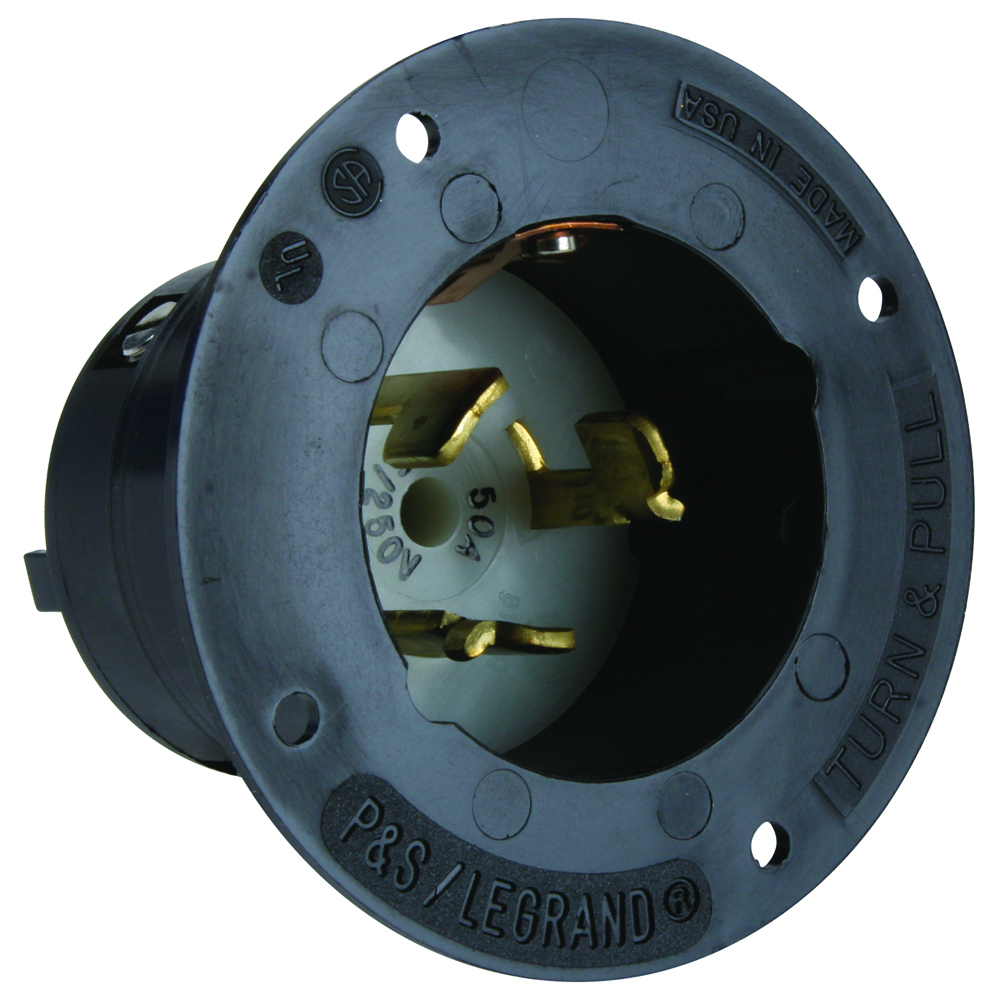 Inlet California Standard 125/250V 3pole 4wire 125/250volt