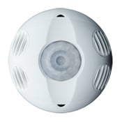 Multi-Technology, 360 Degree, Commercial Grade 2000 Square Foot Coverage, Self-Adjusting, Ceiling Mount Occupancy Sensor, True White