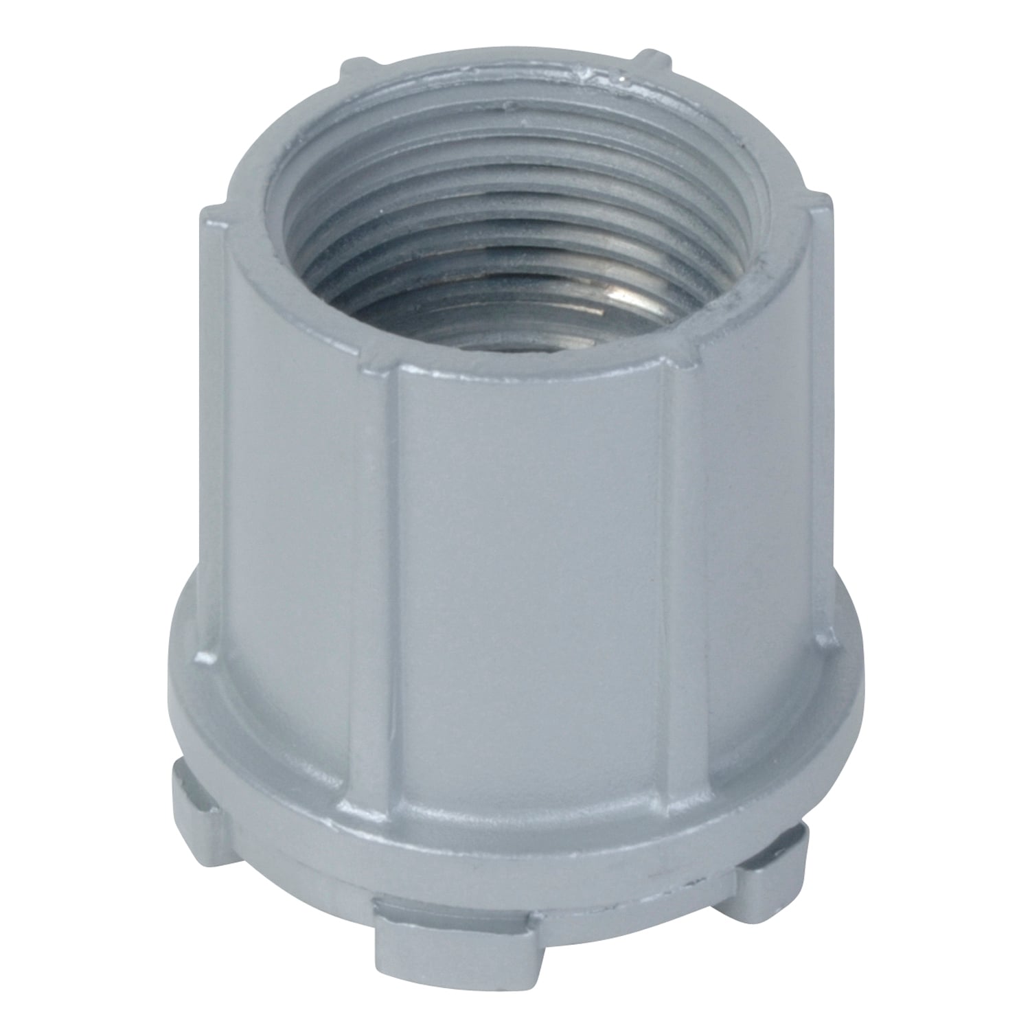 Raintight Conduit Hub, 1 Inch, Zinc