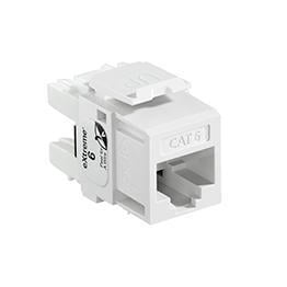 61110-2W6 61110 Component Rated Jack, Cat 6 Module