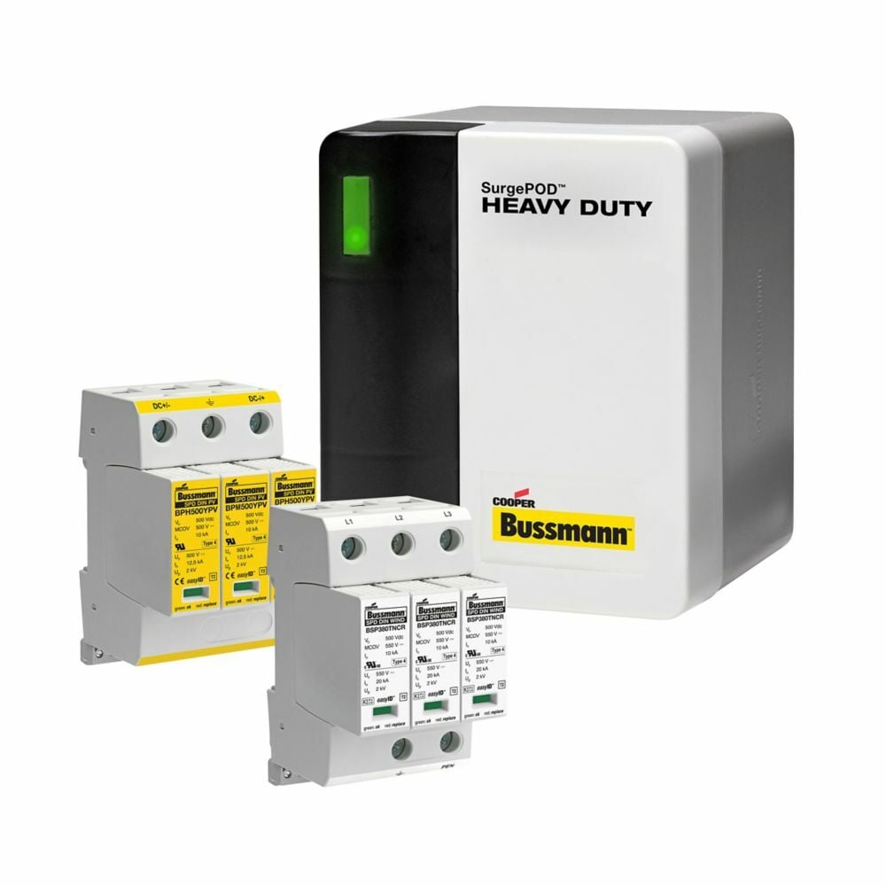 Transient Voltage Surge Suppressor, Surge protection limiter, With printed circuit board tabs, 9A, 600 Vac, 200000A (RMS symmetrical) interrupt rating, Melamine Tube, nickel-plated brass endcaps, Tubular end X tubular end connection, 10,000