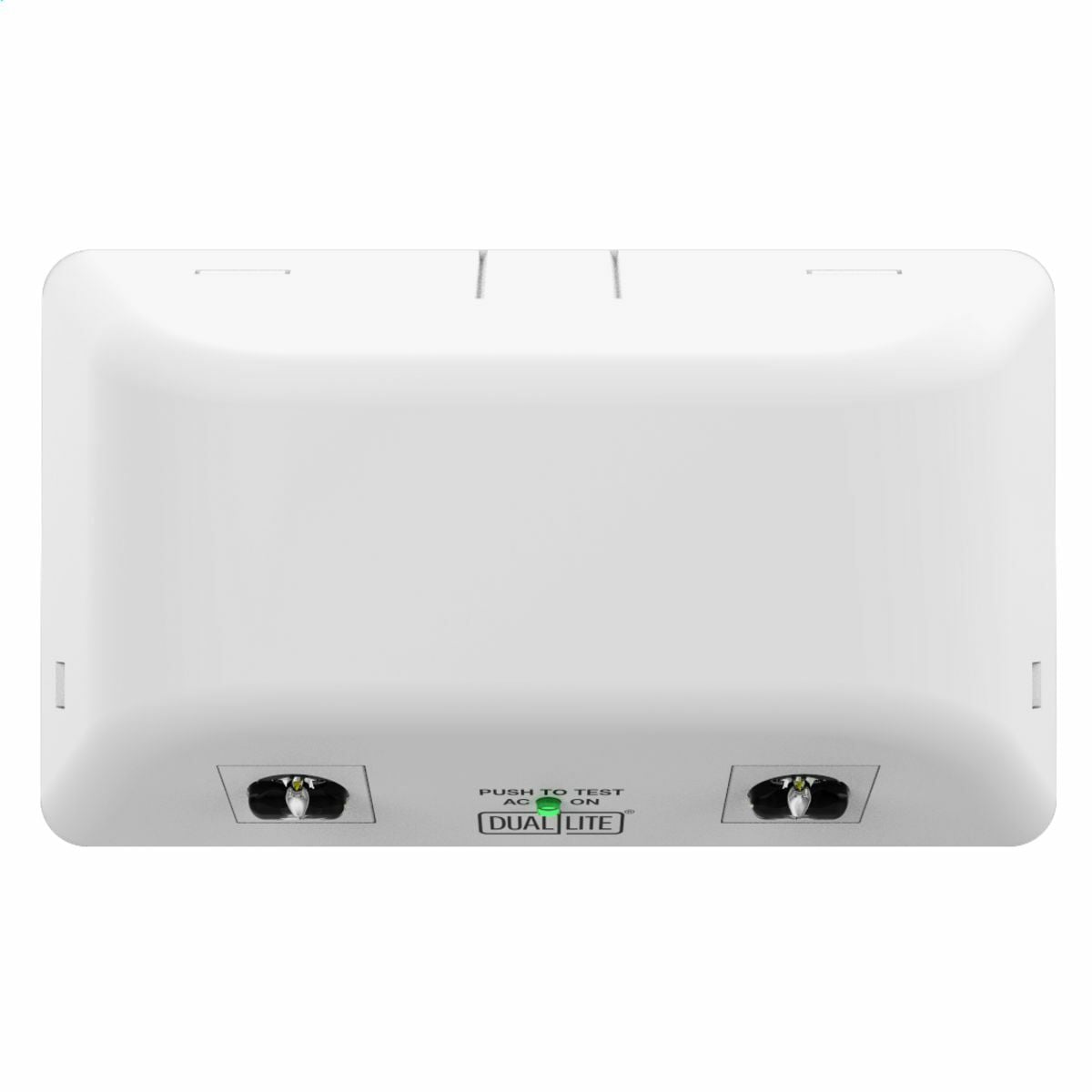 EV4D Series, Mounting Type: Wall or ceiling mount, Color: White, Number of Lamps: 2, Battery Type: Nickel Metal Hydride (NiMH), Battery Runtime: 90 min, Voltage Rating: 120/277 VAC.